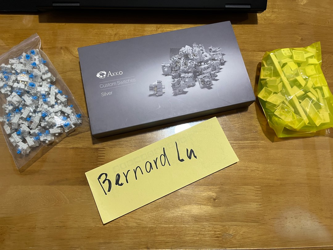 Royal Kludge Blue Switches, Akko CS Silver, RK61 Keycaps, Computers ...