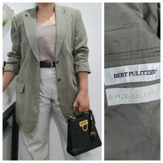 Sage Tweed Blazer