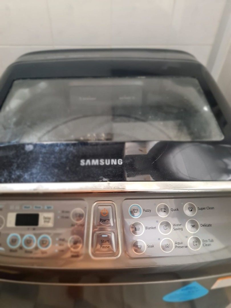 Samsung 7.9 litres Water Efficient 9KG Top Load Washing Machine, TV