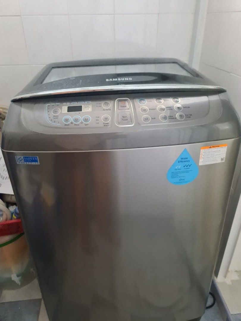 Samsung 7.9 litres Water Efficient 9KG Top Load Washing Machine, TV