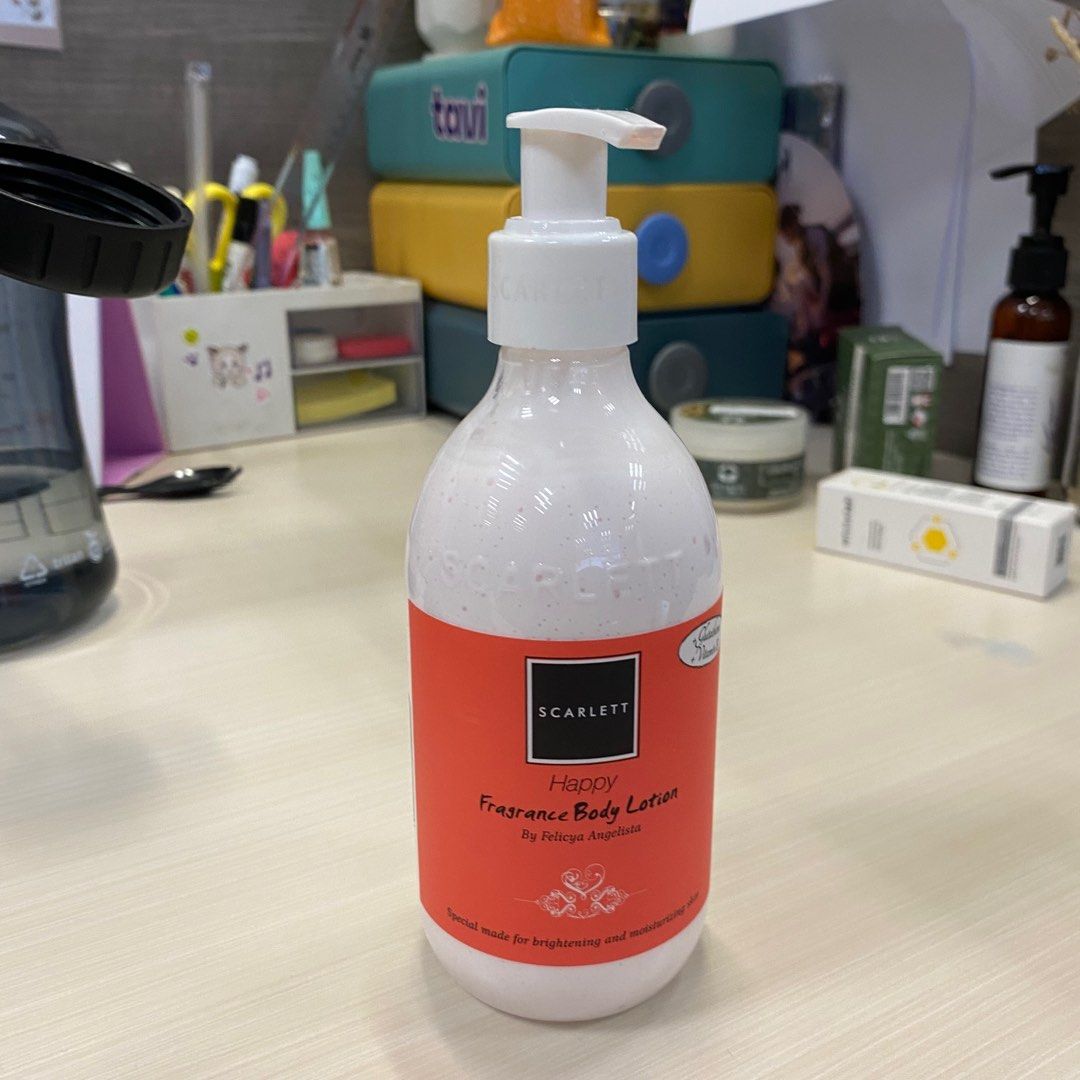 Scarlett Body Lotion Happy on Carousell