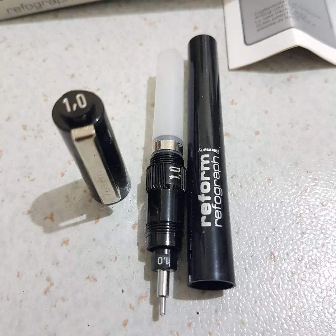 Sejenis rotring staedtler technical pen pulpen gambar Reform 1.0 Jerman
