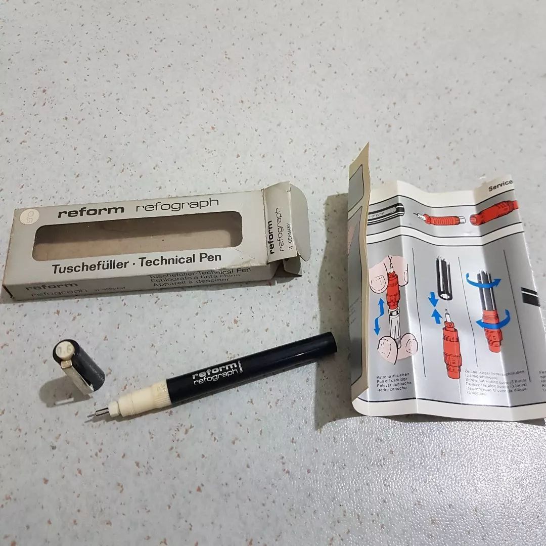 Sejenis rotring staedtler technical pen pulpen gambar Reform 0.5 Jerman