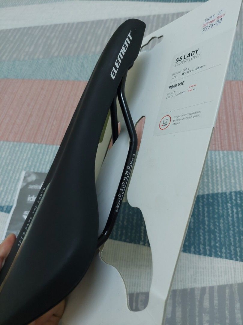 Selle De Vélo Selle Italia S 5 Lady Superflow - Largeur 160 Mm, Rails Chromoly - Pour Route Et VTT - Neuf