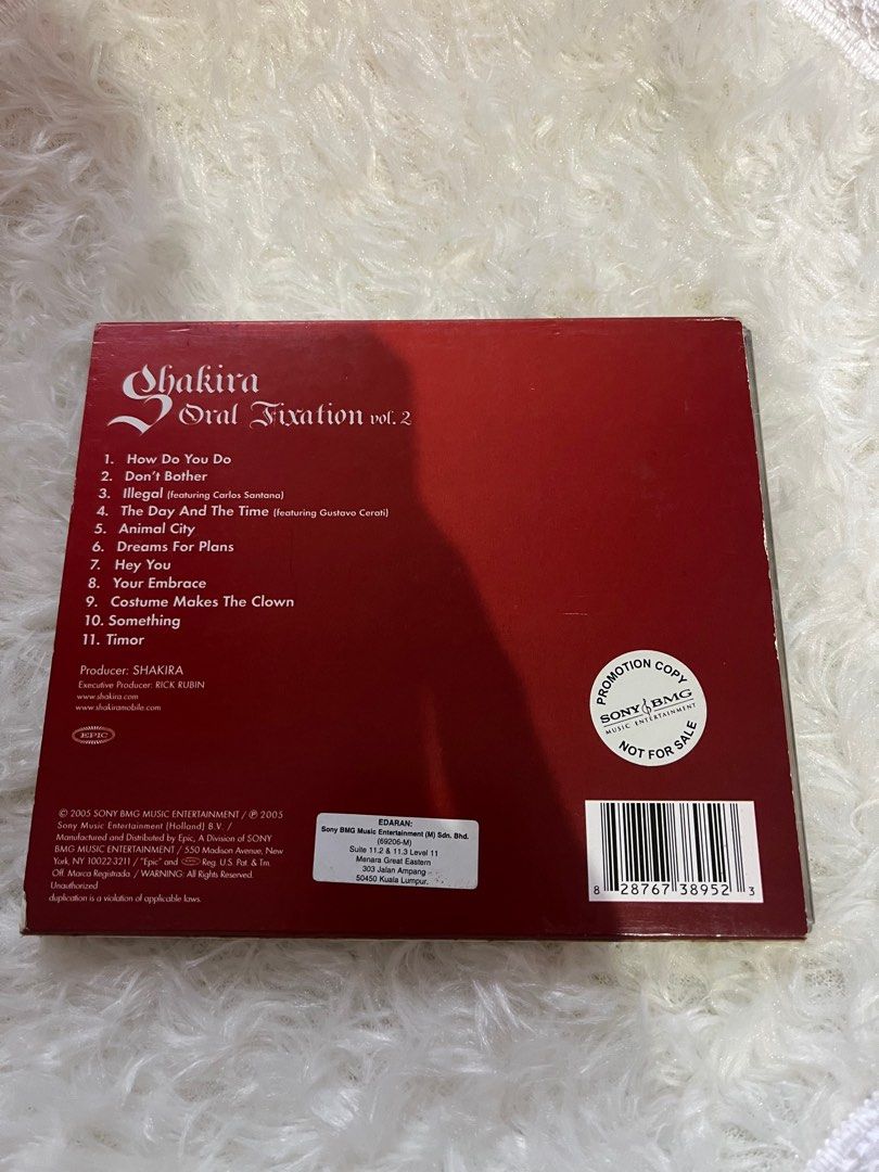 Shakira Album, Hobbies & Toys, Music & Media, CDs & DVDs on Carousell
