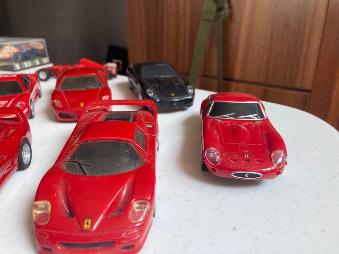 Shell Ferrari (Category: Vehicle & Diecast Models) located in Paranaque City. Submitted by asap_logang (Listing ID 1230957761, Image 2). Description: Selling my childhood collection of Shell Ferrari’s. Selling the whole set including a free Renault ING F1 Car. 13 Ferrari’s and 1 Renault. 14 total items. Package deal I wont sell 1 piece buy all dapat. Feel free to message me about the price. Payment via GCASH or bank transfer. Preferably vis GCASH