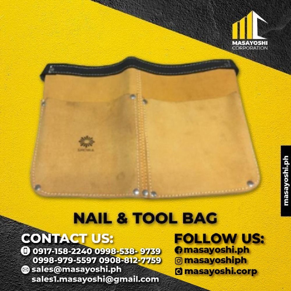 Showa Carpenter's Nail & Tool Bag, Tool Bag, Showa, Bag, Commercial