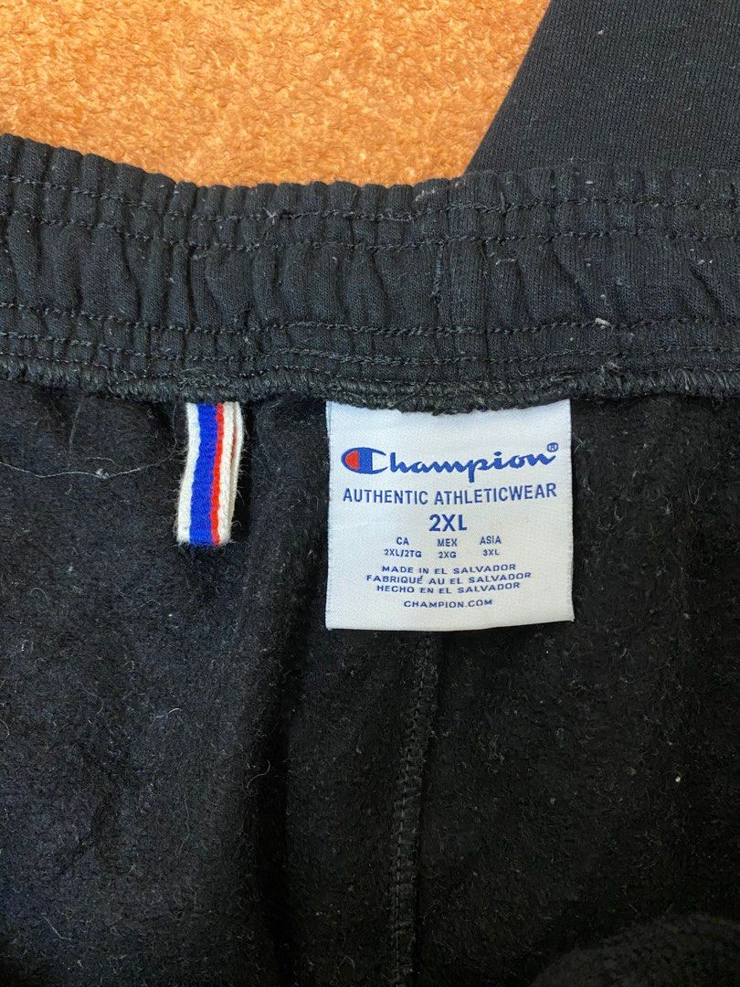 Champion sweatpants 2xl hot sale