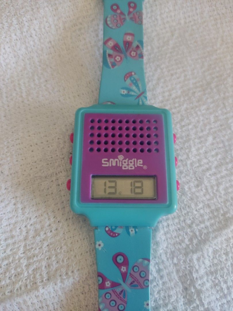 Smiggle digital watch best sale instructions