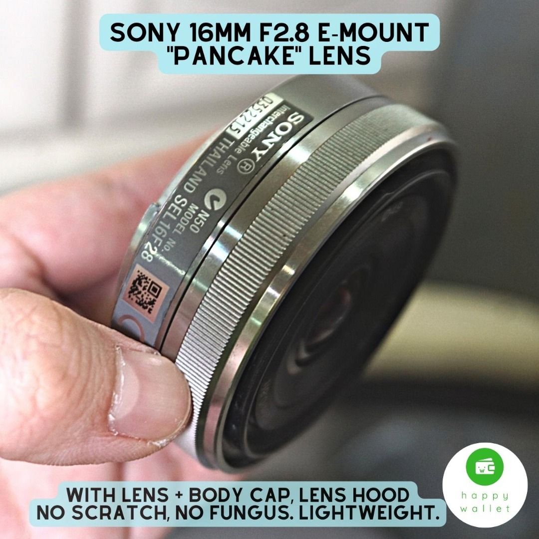 emount pancake lens