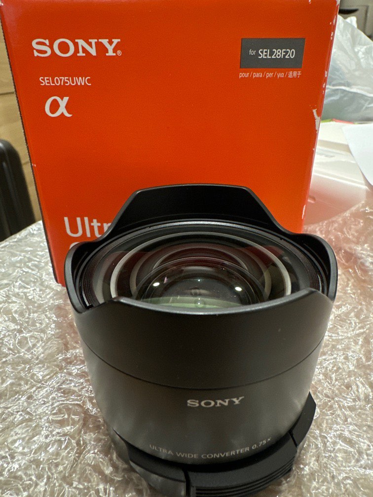 最初の SONY 28mm SEL28F20 SEL075UWC カメラ