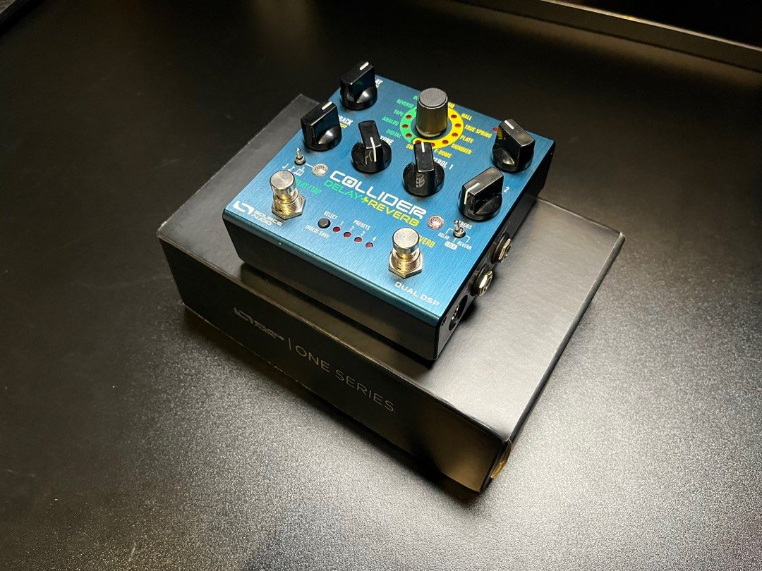 Source Audio Collider. Reverb/Delay pedal, 興趣及遊戲, 音樂、樂器