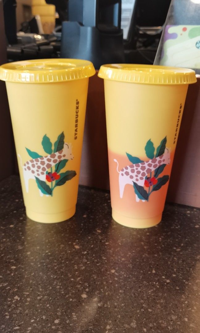 Starbucks color changing cup 2023, Furniture & Home Living, Kitchenware