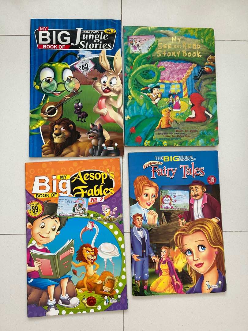 Story books,children books,size of 43cms length,28cms width , Hobbies ... image.