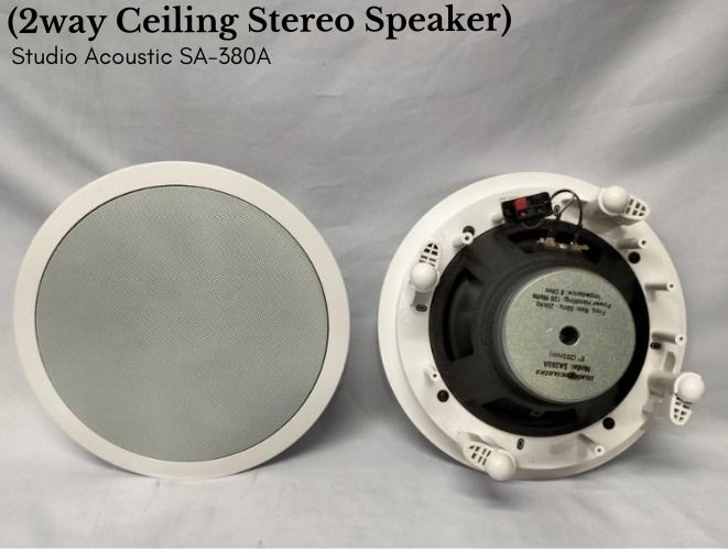 Studio acoustics hot sale ceiling speakers