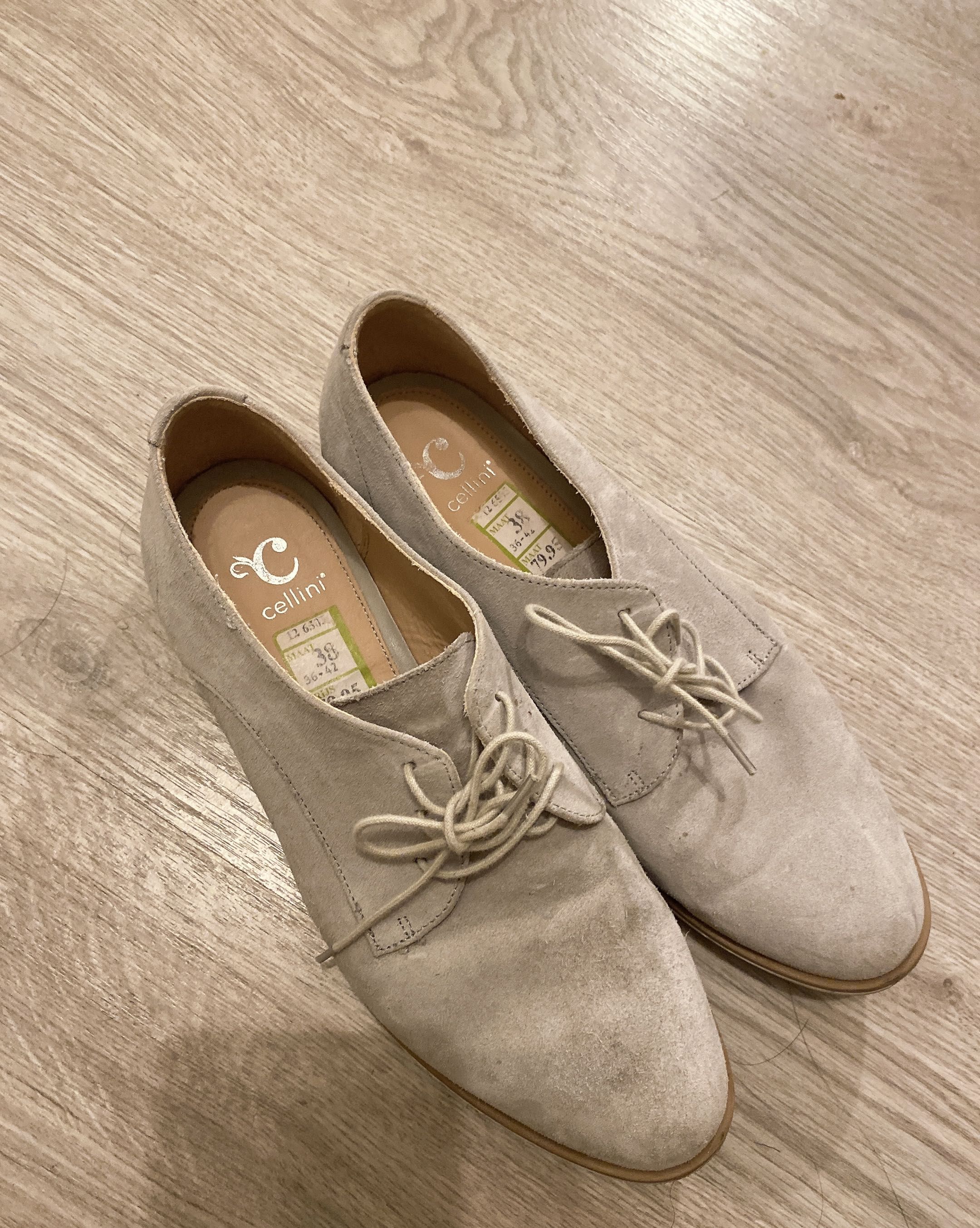 Suede shoes