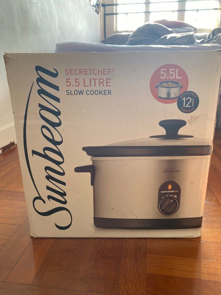 Sunbeam Slowcooker, 家庭電器, 廚房電器, 鍋具 Carousell