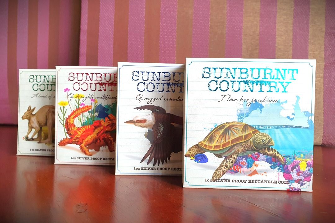 Sunburnt Country 1oz Silver Proof Australian Coins (Complete Set ...