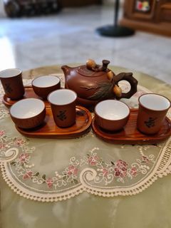 Tembikar tea set china