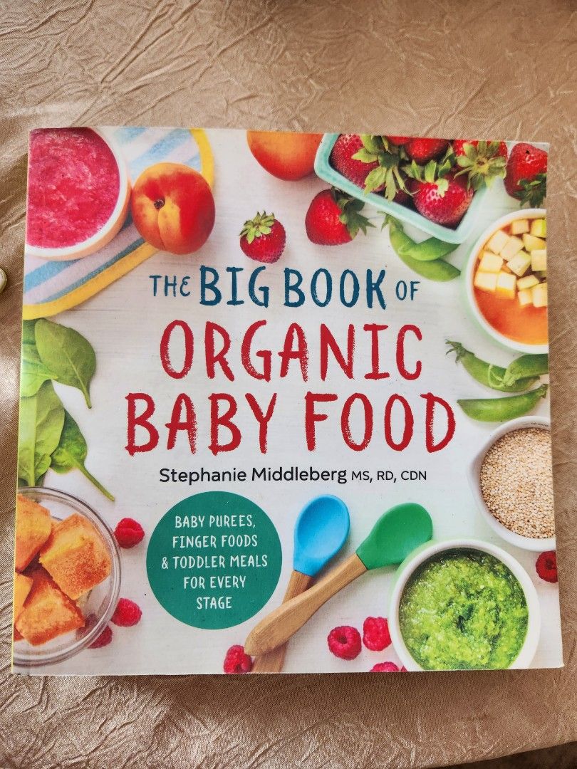 The Big Book of Organic Baby food cook book Hobbies Toys Books