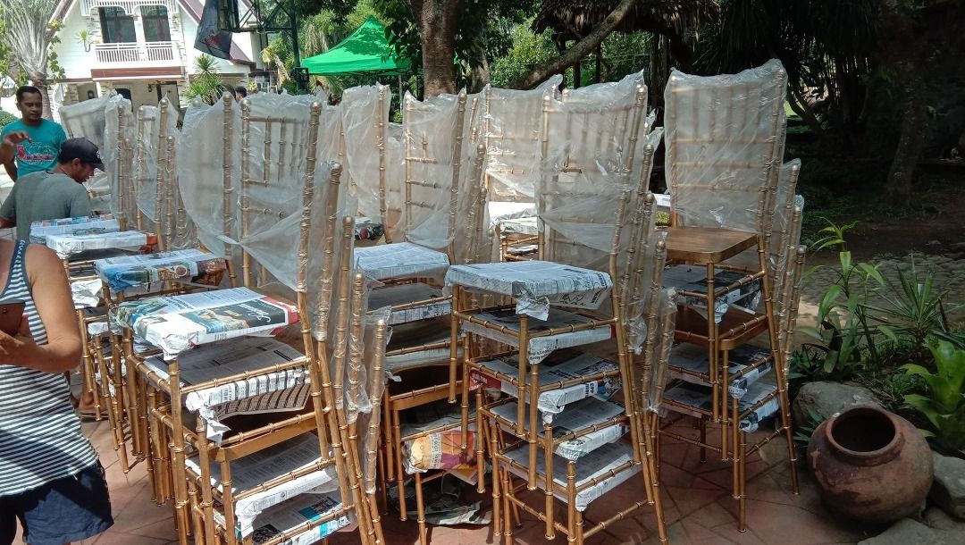 Tiffany Chairs and Tables, Furniture & Home Living, Furniture, Chairs