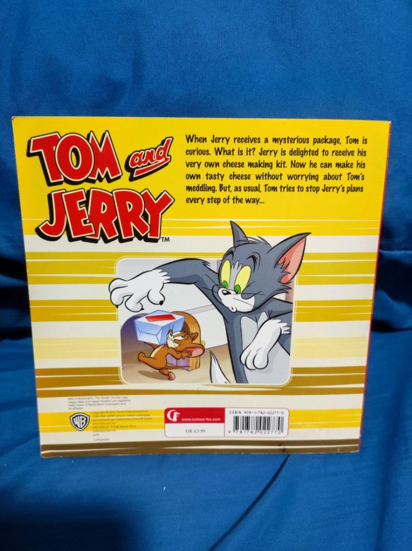 Tom And Jerry Book, Hobbies & Toys, Books & Magazines, Children'S Books On  Carousell