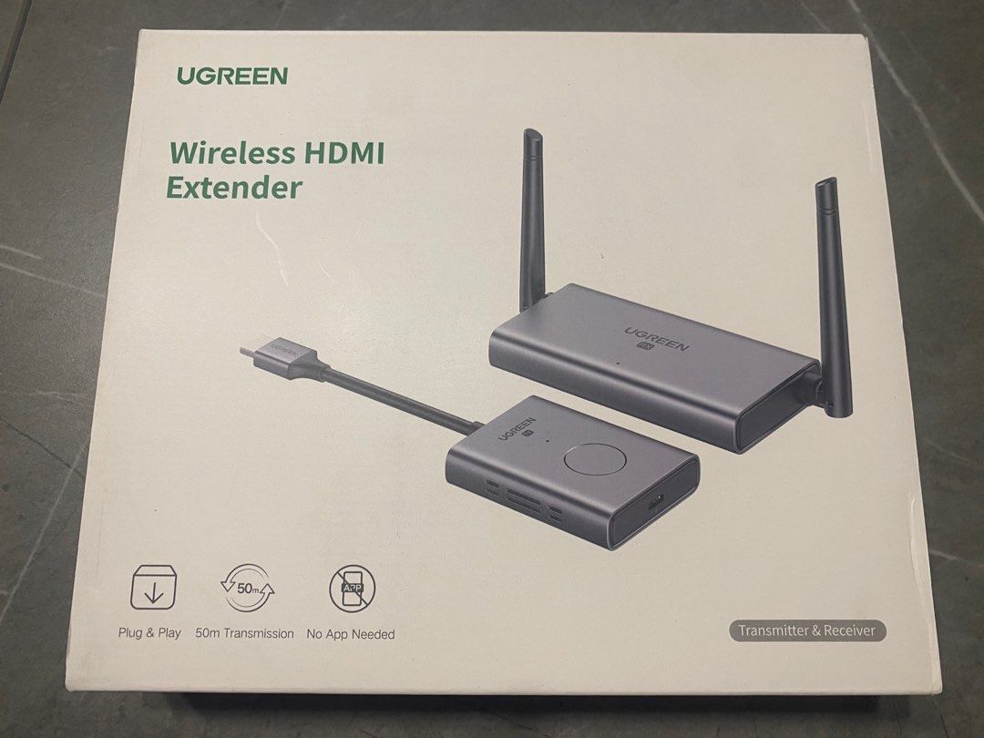 UGreen Wireless HDMI Extender Transmitter & Receiver