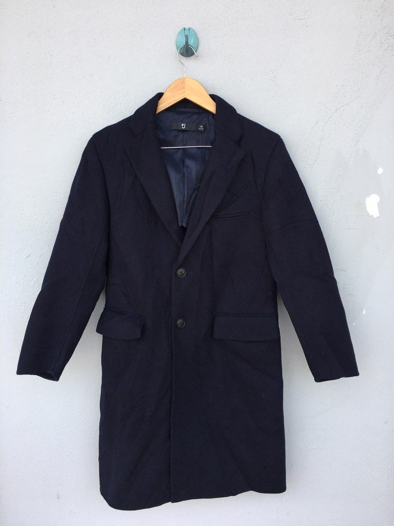 Uniqlo men's wool coat discount