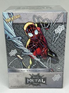 Upper Deck Spiderman Metal Universe Blaster Box