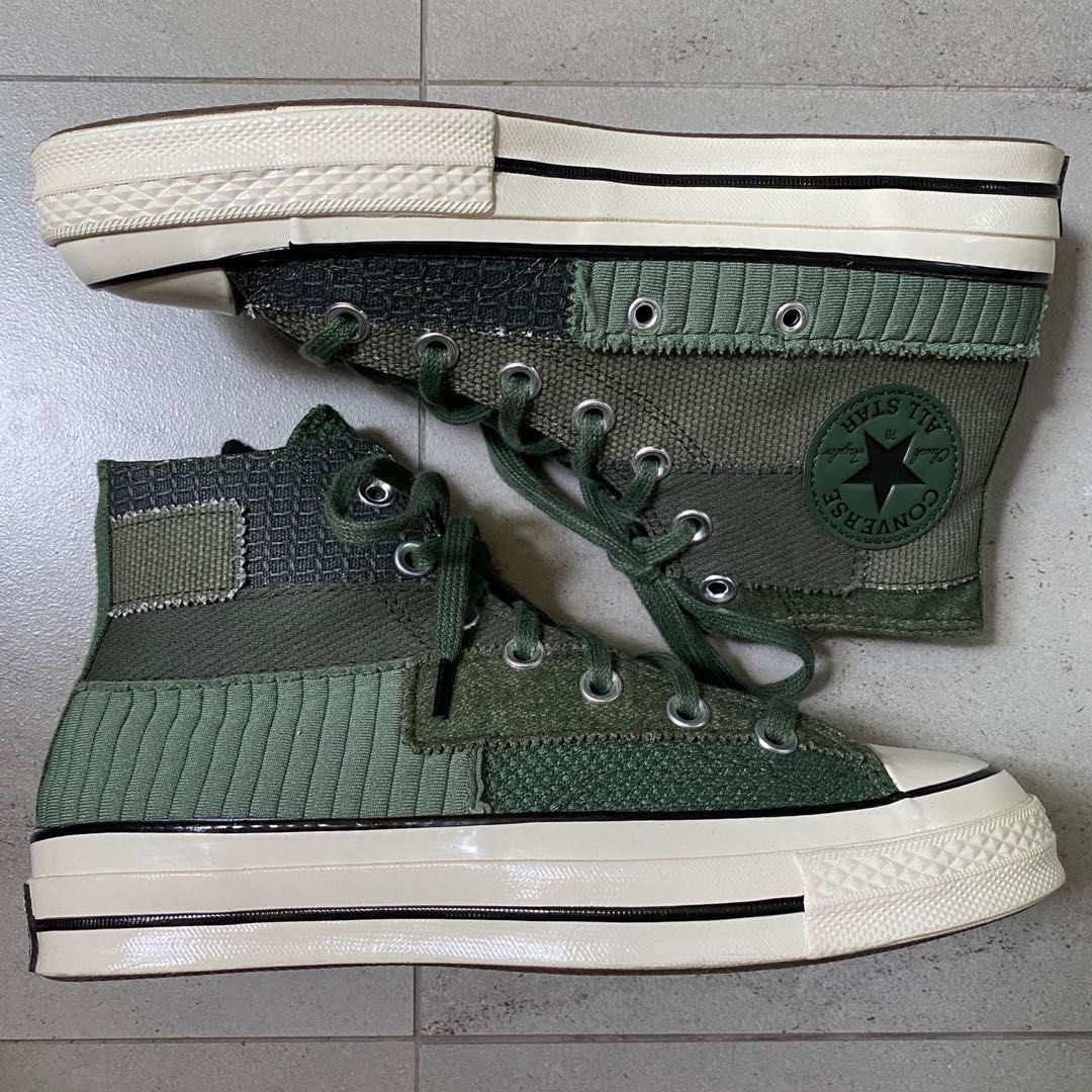 US6 Converse Chuck Taylor 70 Patchwork Midnight Green Men s