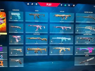 Valorant account vandal reaver ion phantom butterfly knife sovereign blast x