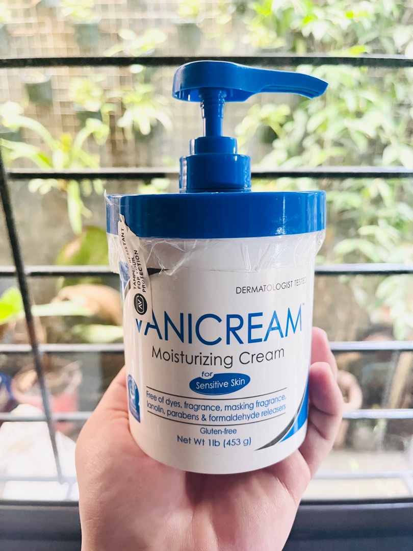 Vanicream Moisturizing Skin Cream For Sensitive Skin with Pump 16oz on Carousell