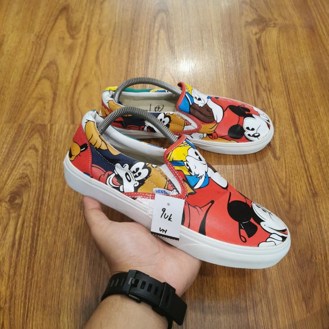 Vans Slip On x Disney Mickey and Friends Men s Fashion Footwear