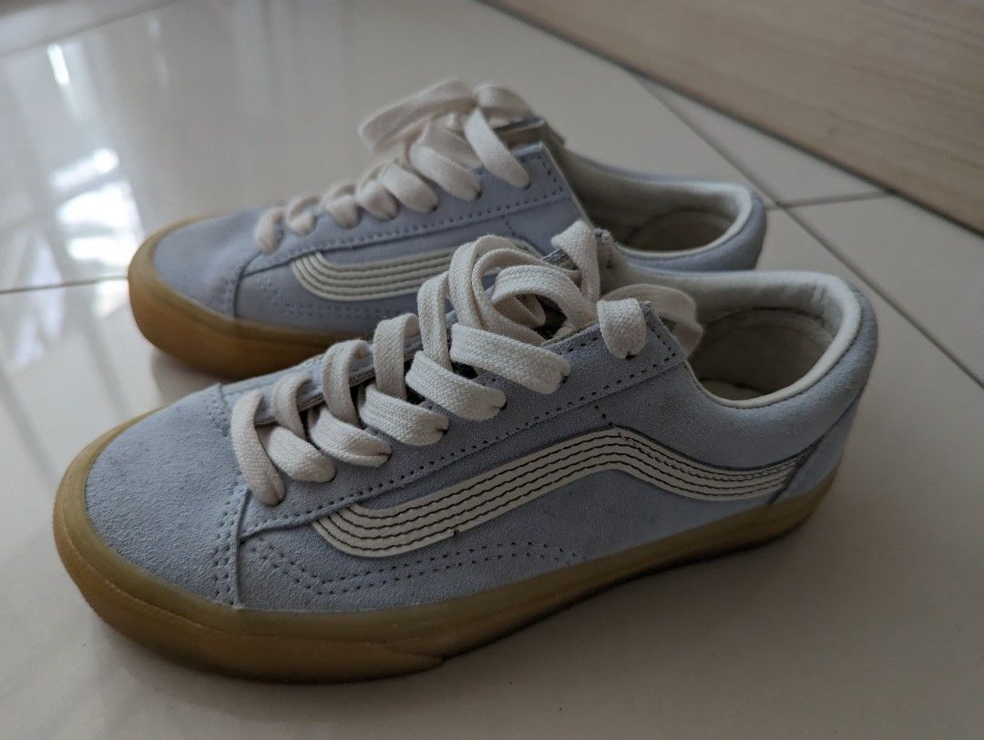 Grey vans size 4 top