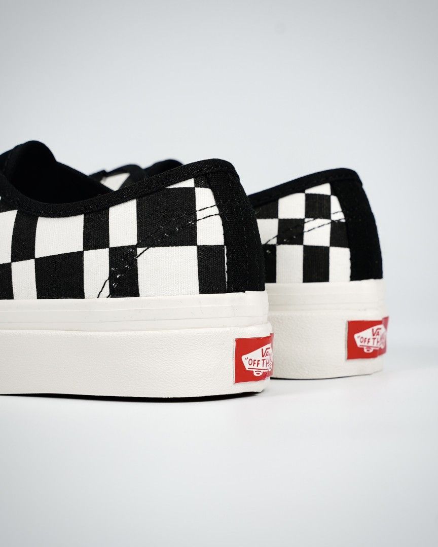 Vans woven hotsell check authentic