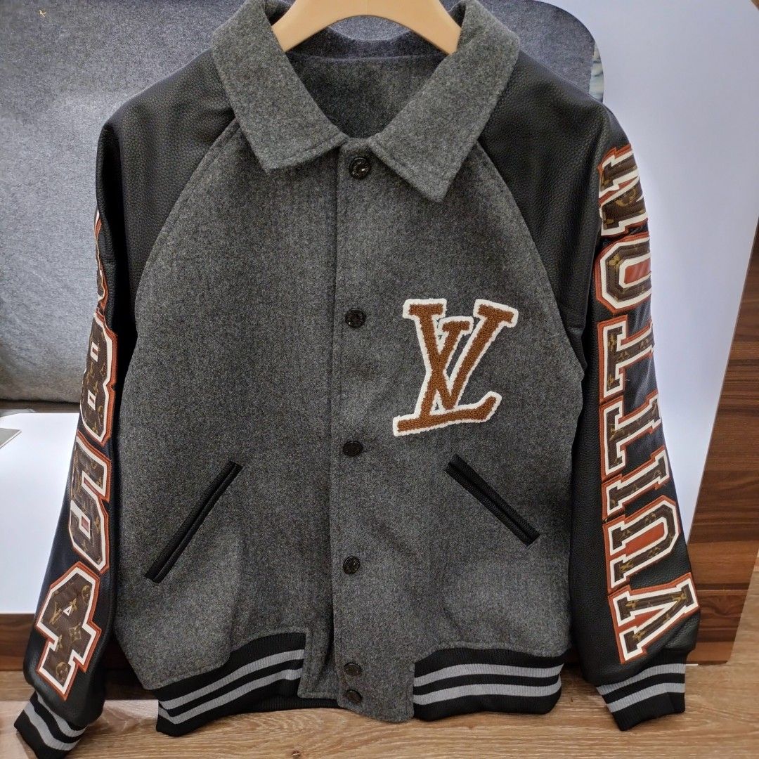 Louis Vuitton Varsity Jacket  Jaket, Model pakaian, Pakaian