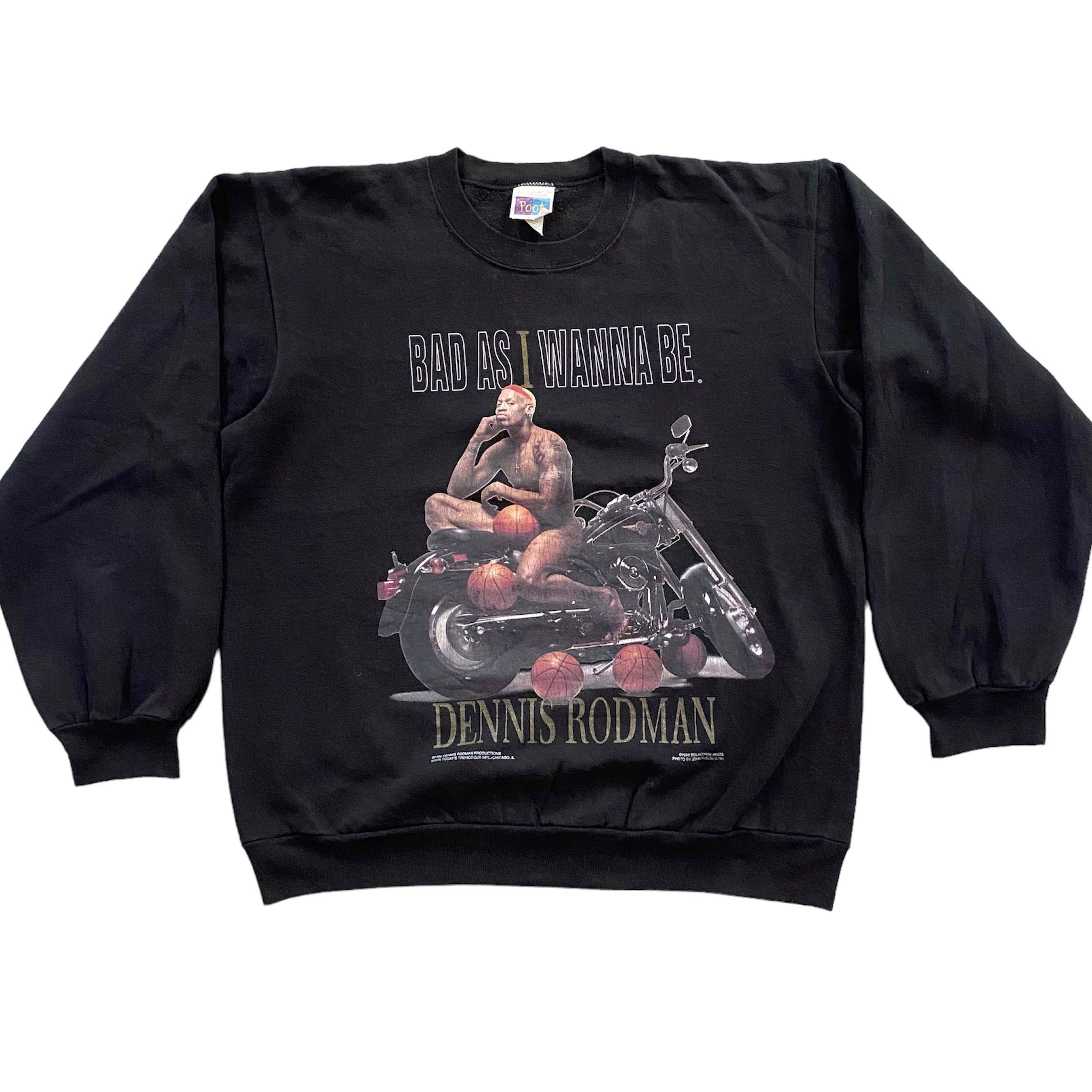 Vintage 90's Bad as I Wanna Be Dennis Rodman Sweatshirt, Men's