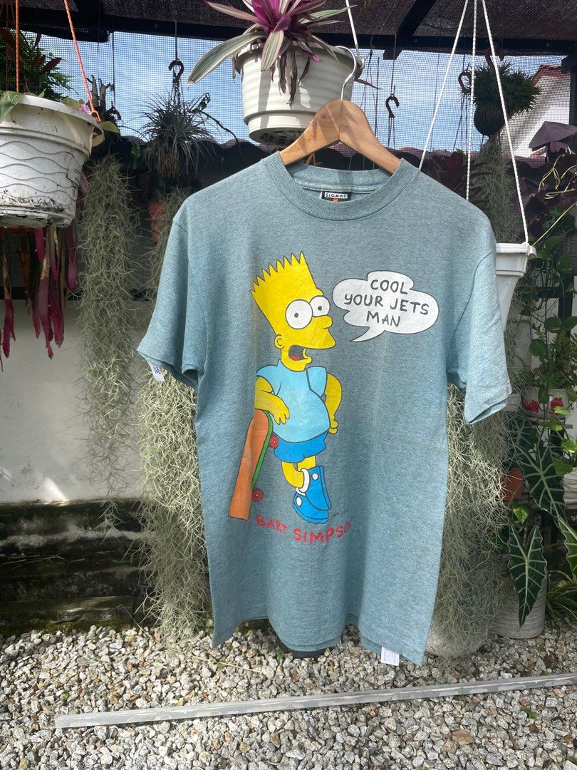 Simpsons t shirt vintage online