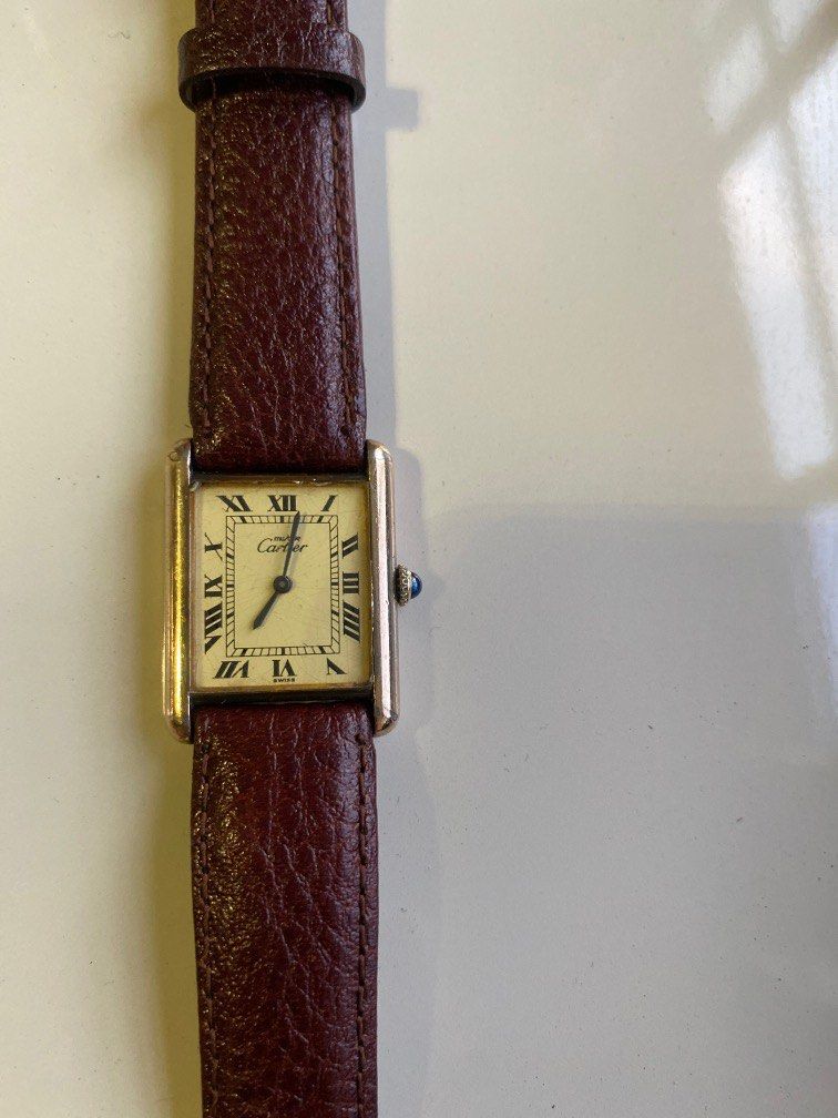 Vintage Cartier ladies watch. Handwound, Women's Fashion, Watches