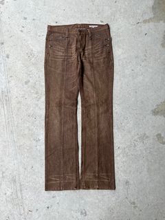 Vintage Cobra skin brown jeans