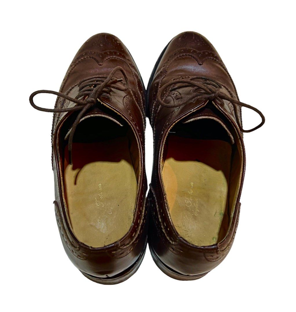 Vintage wingtip shoes best sale