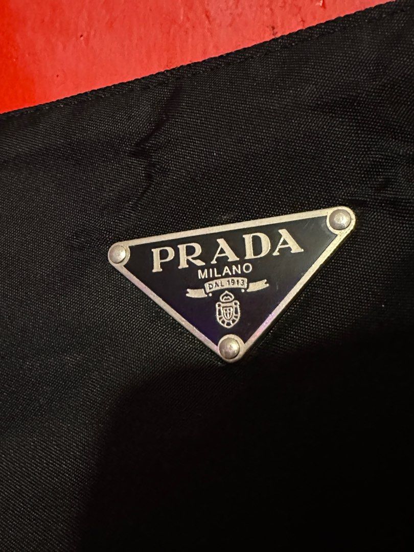 Real vintage prada logo clearance