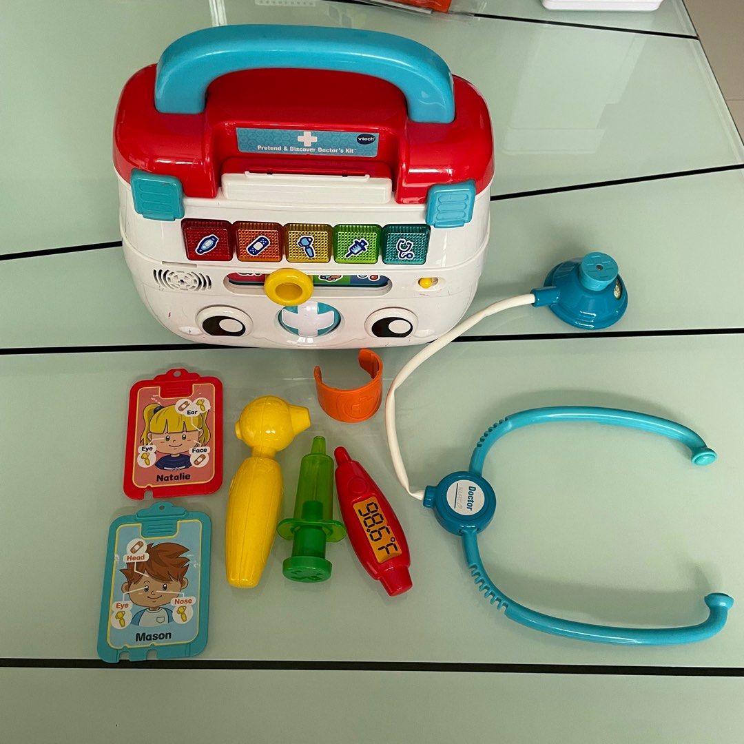 Vtech pretend and hot sale discover doctor's kit