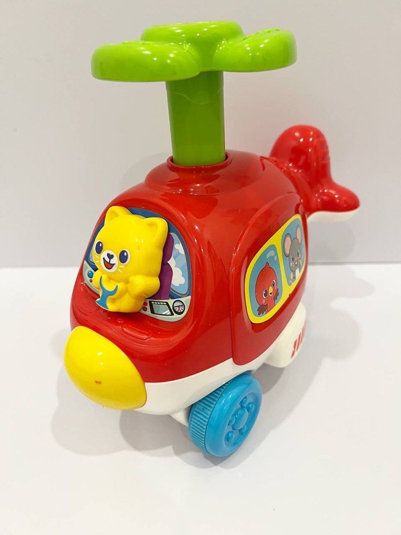 Vtech push and spin helicopter, Hobbies & Toys, Toys & Games on Carousell