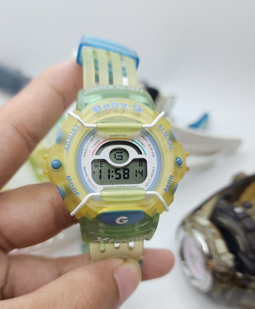 Vtg Baby G Xtreme Bg340 Korea 90S, Women'S Fashion, Watches & Accessories,  Watches On Carousell