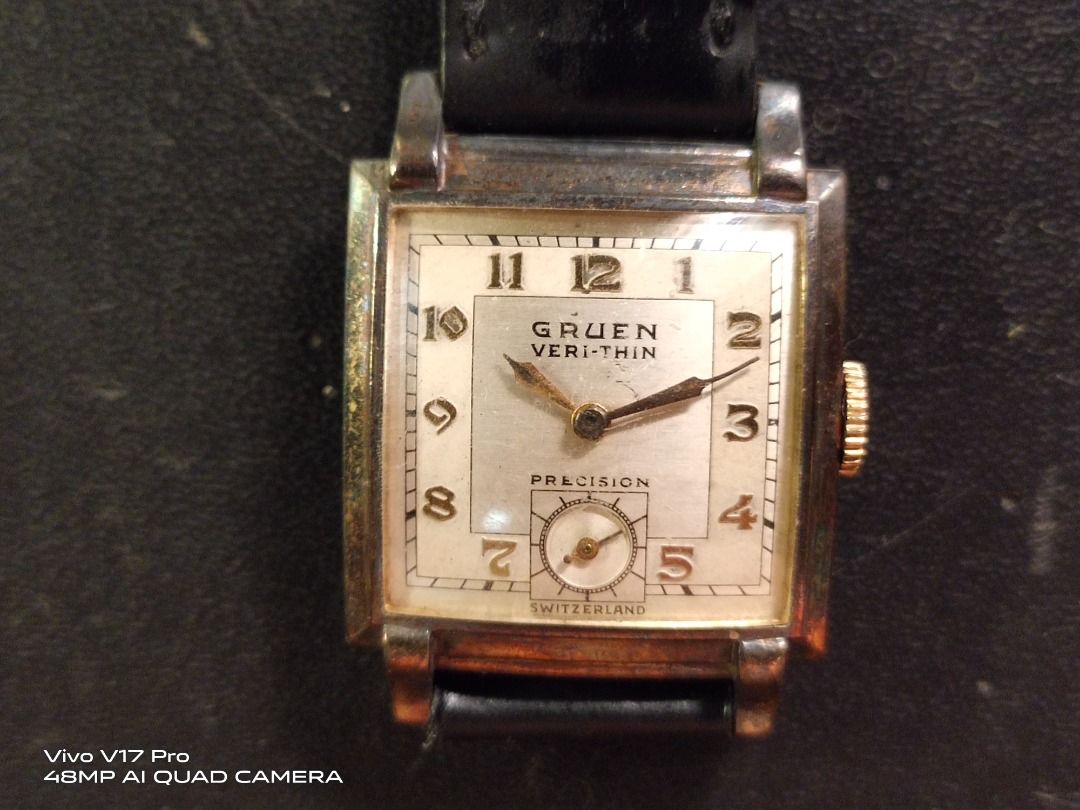 Mechanical hand winding watch hotsell