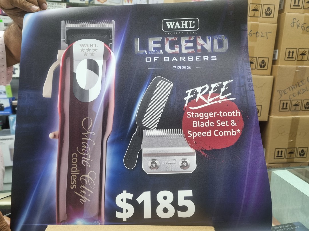 WAHL MAGIC CLIPPER WITH FREE GIFTS, Beauty & Personal Care, Men's
