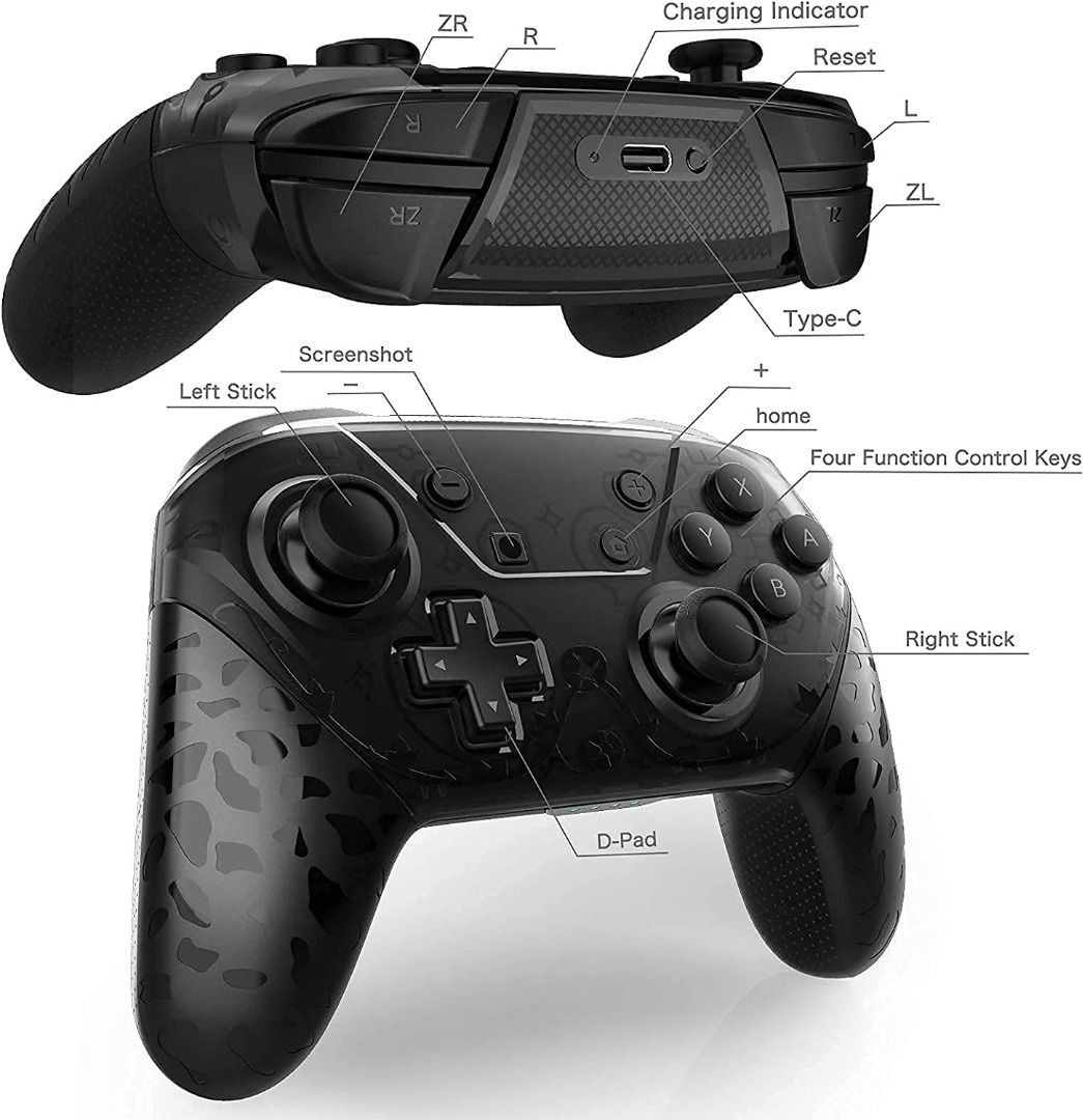 Regemoudal wireless switch pro controller gamepad joypad remote joystick for on sale nintendo switch console