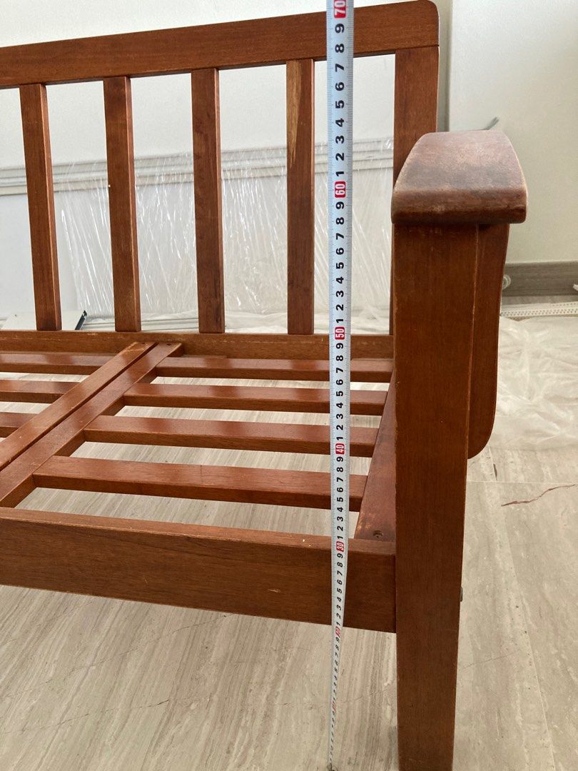Wooden Sofa frame, Furniture & Home Living, Furniture, Sofas on Carousell