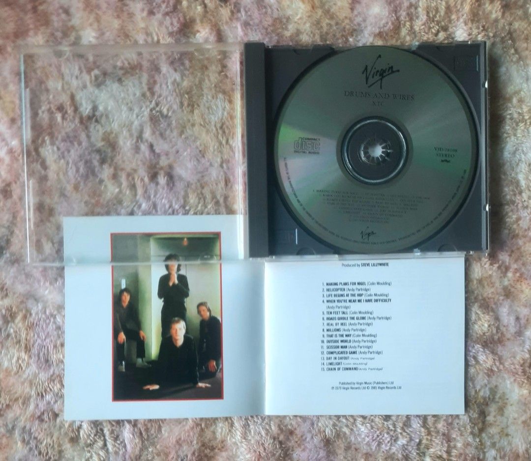 XTC Drums And Wires CD, Hobbies & Toys, Music & Media, CDs & DVDs on